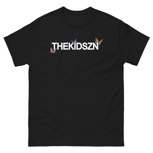 THEKIDSZN BUTTERFLY BLACK TEE