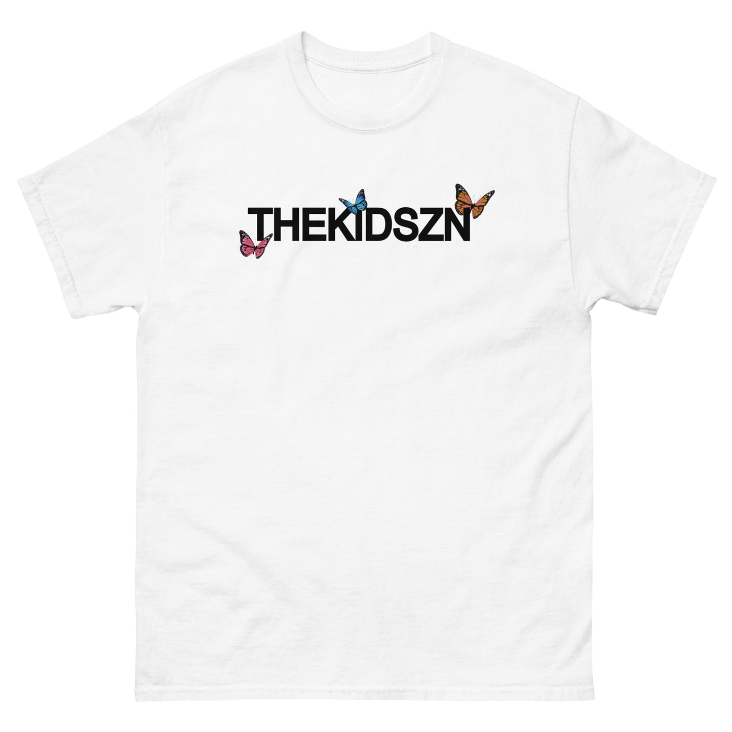 THEKIDSZN BUTTERFLY WHITE TEE