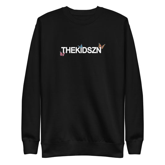 THEKIDSZN Butterfly Crew Neck Sweatshirt